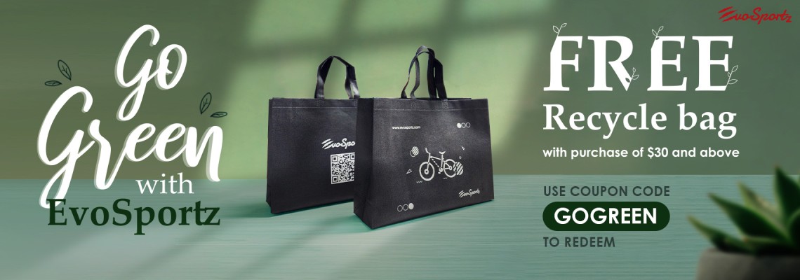 Free EvoSportz Recycle Bag