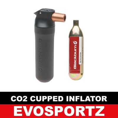 Blackburn CO2 Cupped Inflator with Cartridge
