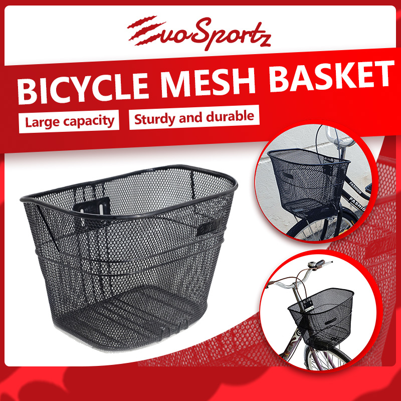 Mesh Bicycle Basket EvoSportz Singapore