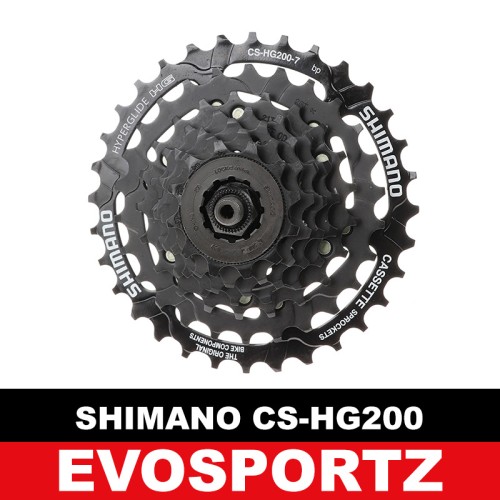 Shimano CS-HG200 Cassette | EvoSportz Singapore