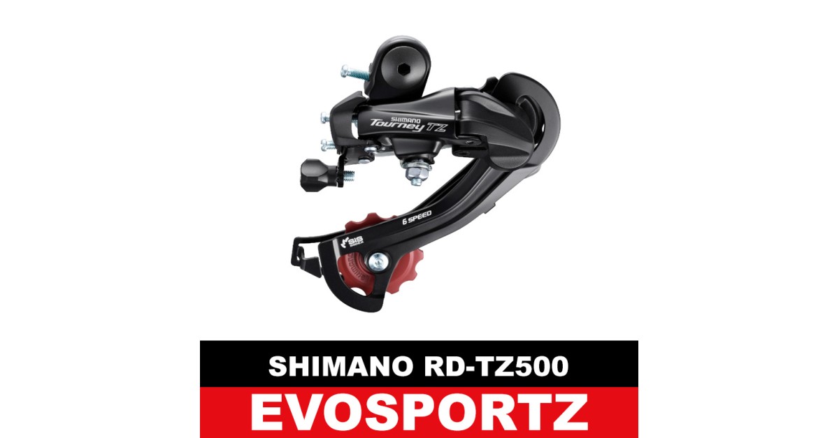 Shimano Tourney RD TZ500 Rear Derailleur EvoSportz Singapore