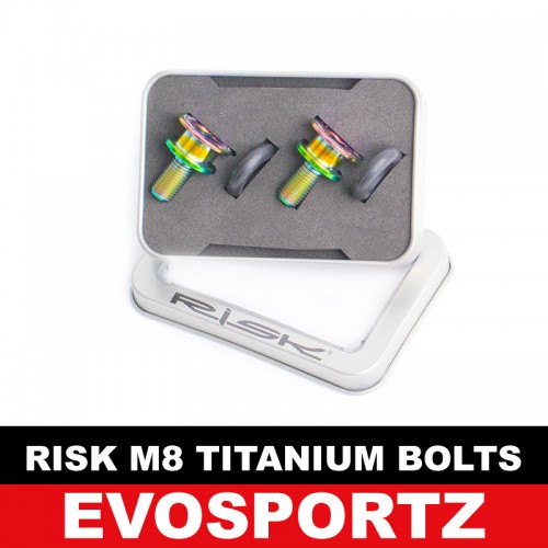 Risk M8 x 15 Titanium Bolts (2 Pieces Box)