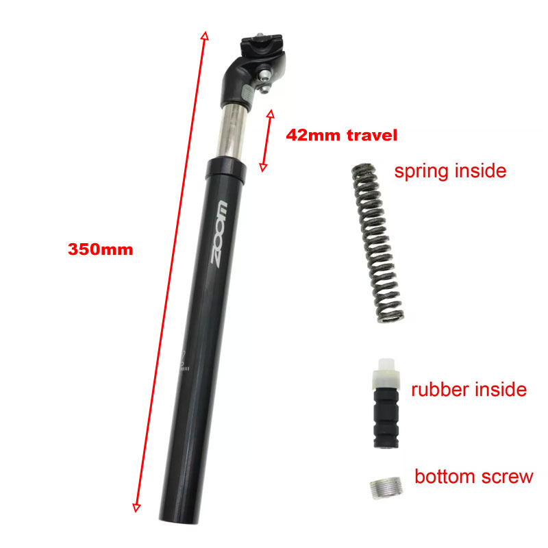 Zoom suspension hot sale seatpost review