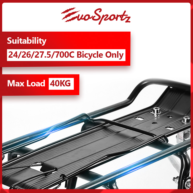 Bicycle Alloy Rear Rack EvoSportz Singapore