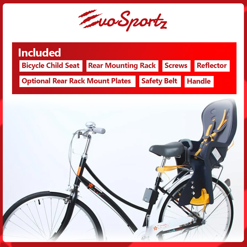 BG Bicycle Rear Child Seat BQ91 EvoSportz Singapore