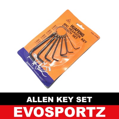 HF Allen Key Set (8 Pieces)