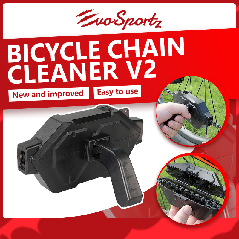 Bicycle Chain Cleaner V2 Black EvoSportz Singapore