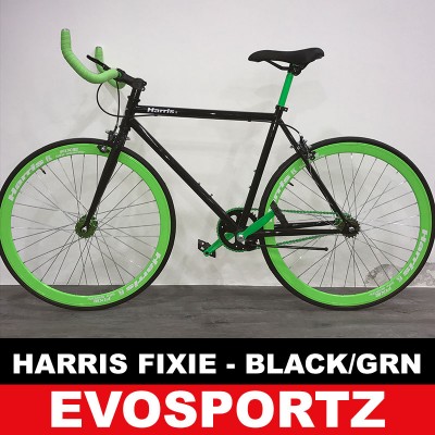 Harris Fixie (Black-Green) (Green)