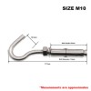 Stainless Steel Punch Bag Ceiling Hook