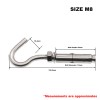 Stainless Steel Punch Bag Ceiling Hook