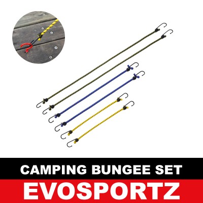 Camping Bungee Cord Set