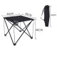 EvoSportz Low Folding Camping Table