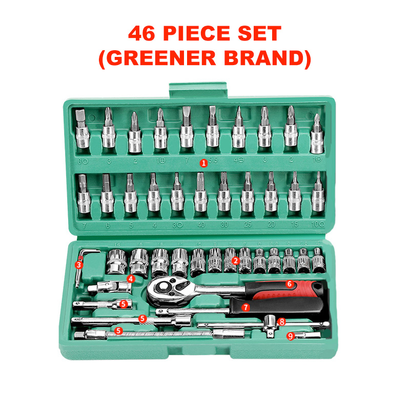 Greener Ratchet Tools Set EvoSportz Singapore