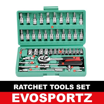 Greener Ratchet Tools Set