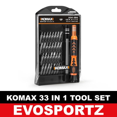 Komax 33-in-1 Screwdriver Tool Set