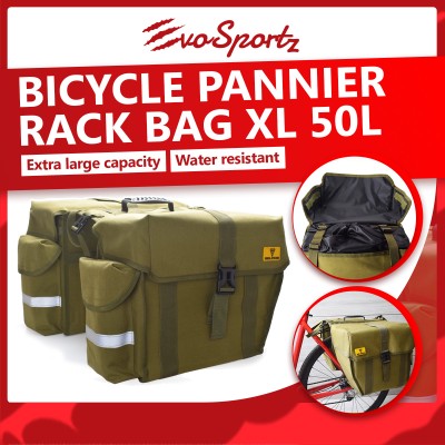 Bicycle Pannier Rack Bag XL 50L