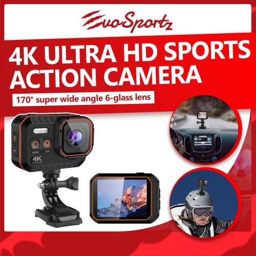 4K Ultra HD Sports Action Camera