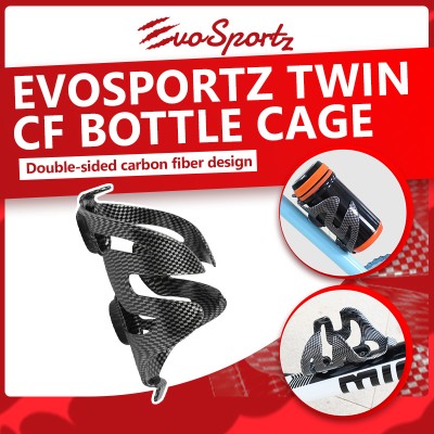 EvoSportz Twin CF Bottle Cage