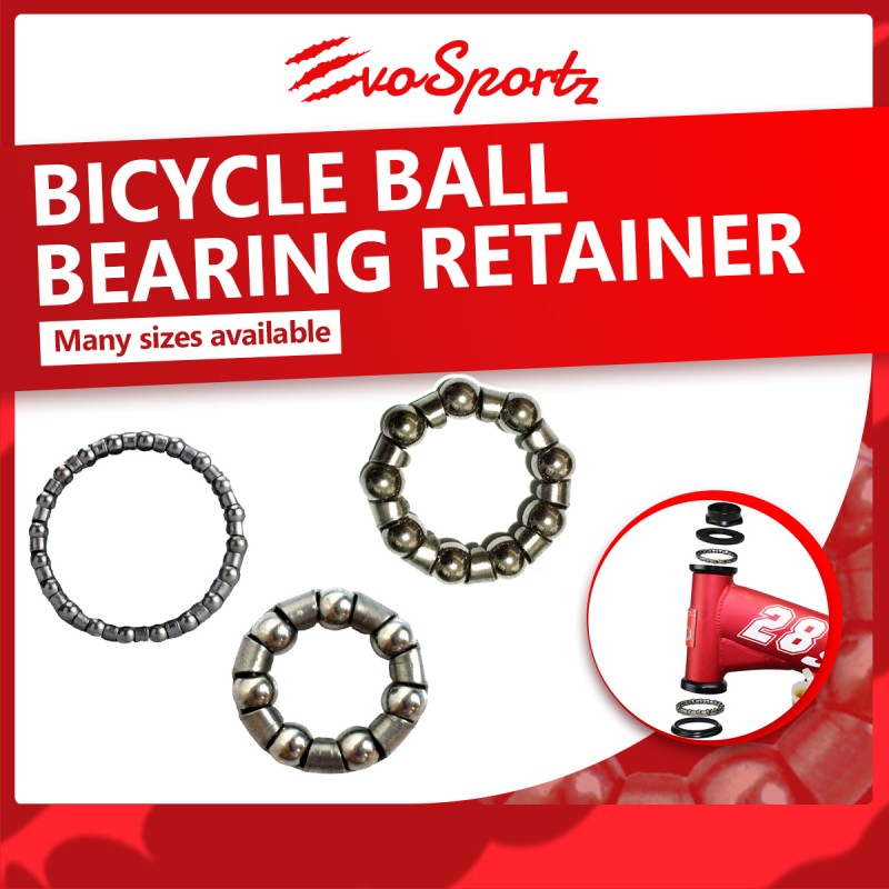 Bike Bearing Replacement 12PC Bicycle Ball Bearing Retainers - 20.5mm X 7 Ball Cages For Crank & Wheel Bearings Replacement Bearing Retainers Cages