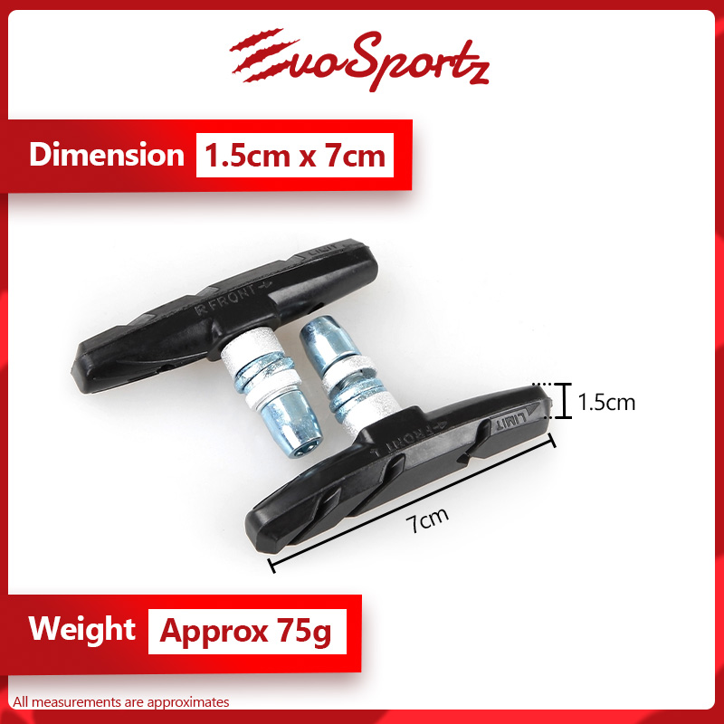 bicycle v brake pads