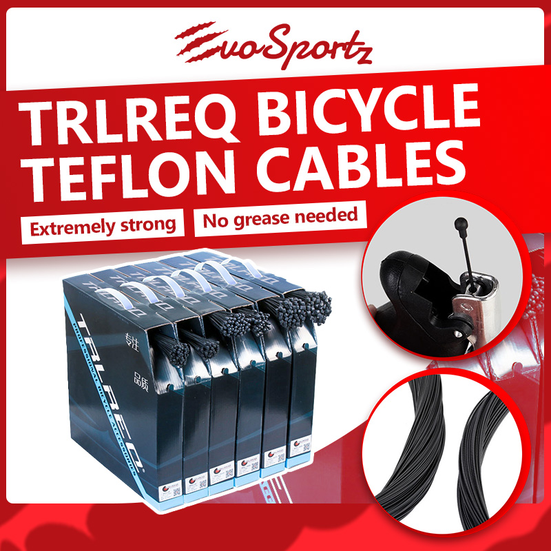 TRLREQ Bicycle Teflon Cables EvoSportz Singapore