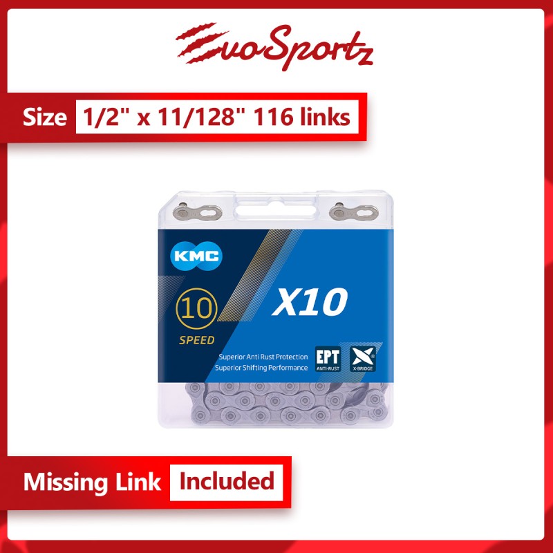 KMC X10 EPT Chain EvoSportz Singapore