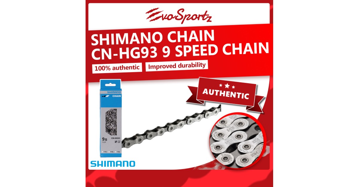 Shimano Chain CN-HG93 9 Speed Chain | EvoSportz Singapore