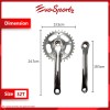ONXVE 32T Square Crankset