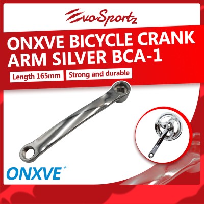 ONXVE Bicycle Crank Arm Silver BCA-1