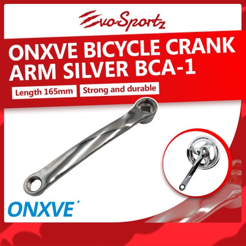 ONXVE Bicycle Crank Arm Silver BCA-1