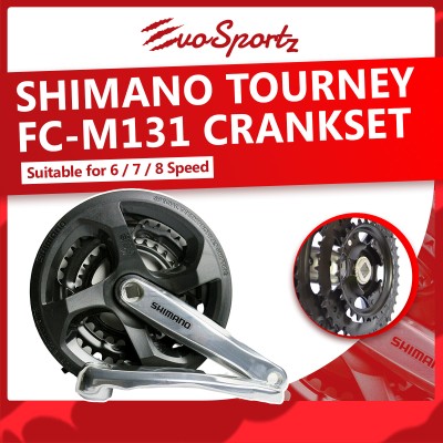 Shimano Tourney FC-M131 Crankset
