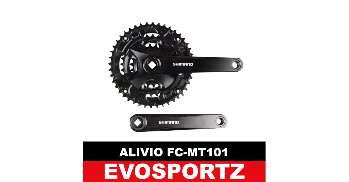 HOT Fc Mt101 Crankset Mtb Shimano Shimano Alivio FC-MT101