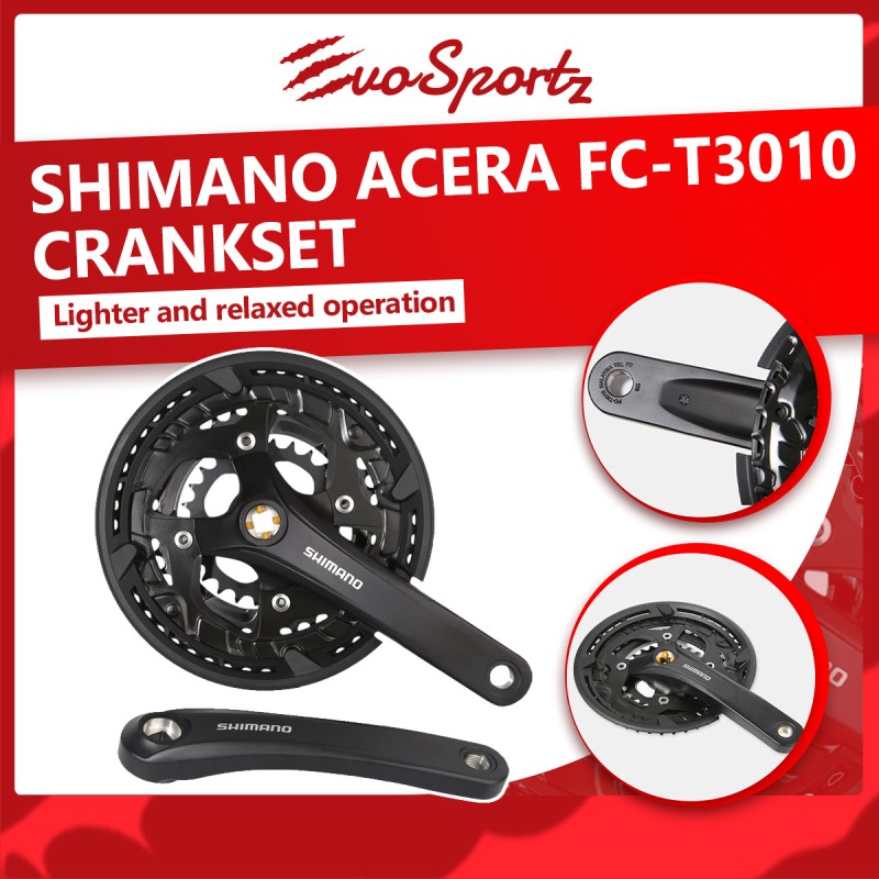 Shimano Acera FC T3010 Crankset EvoSportz Singapore