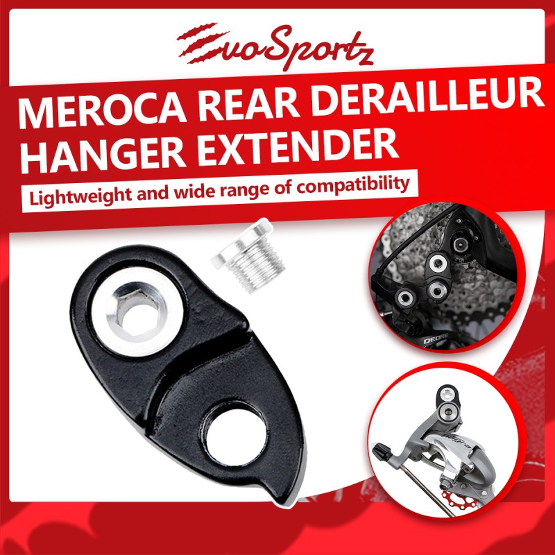 Rear derailleur store hanger extender