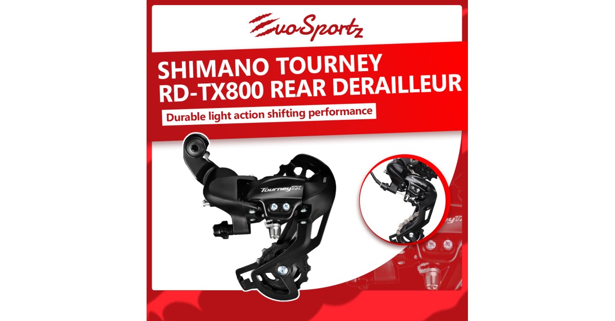 Shimano Tourney RD-TX800 Rear Derailleur | EvoSportz Singapore