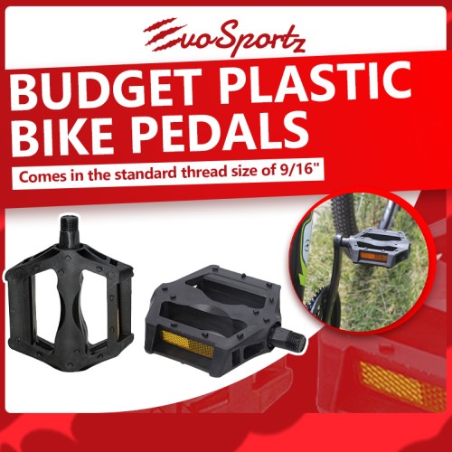 Budget Plastic Bike Pedals