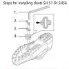 Shimano SPD Cleat Set SM-SH51 / SM-SH56
