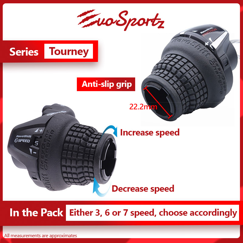 Shimano revoshift 6 speed right twist shifter deals