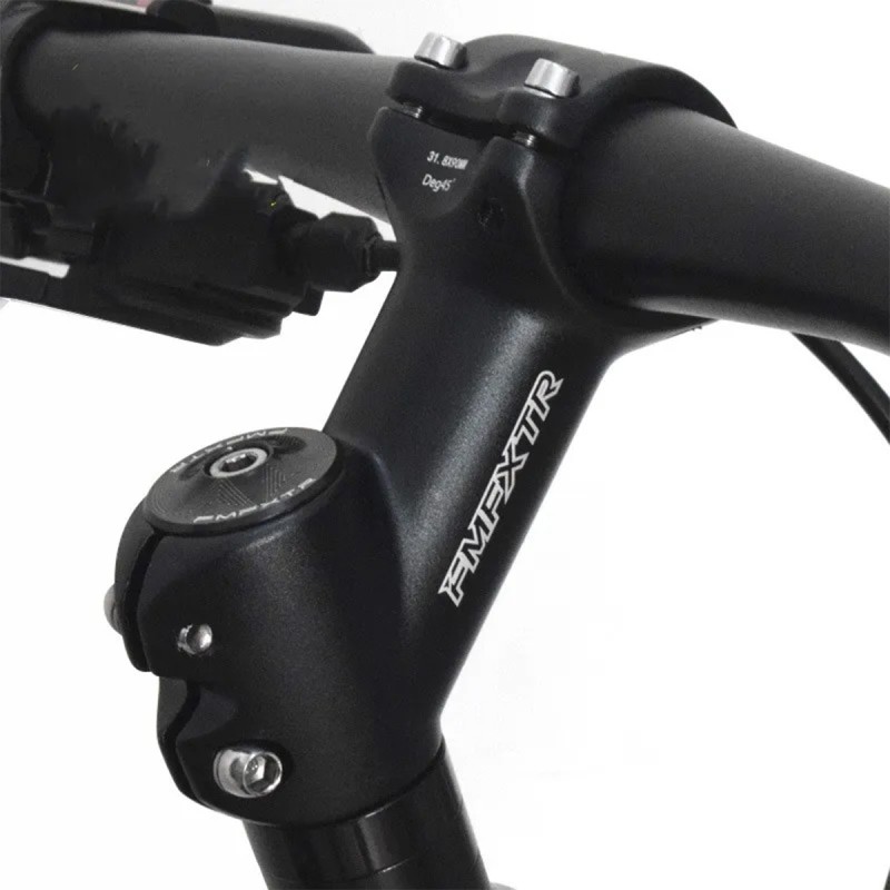 Angled shop bike stem