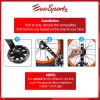 EvoSportz Bicycle Training Wheels