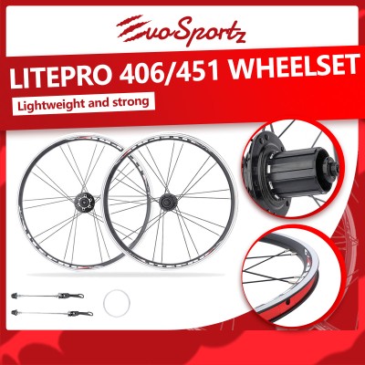 Litepro 406 / 451 Wheelset