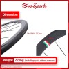 Meroca 700C Aluminium Wheelset