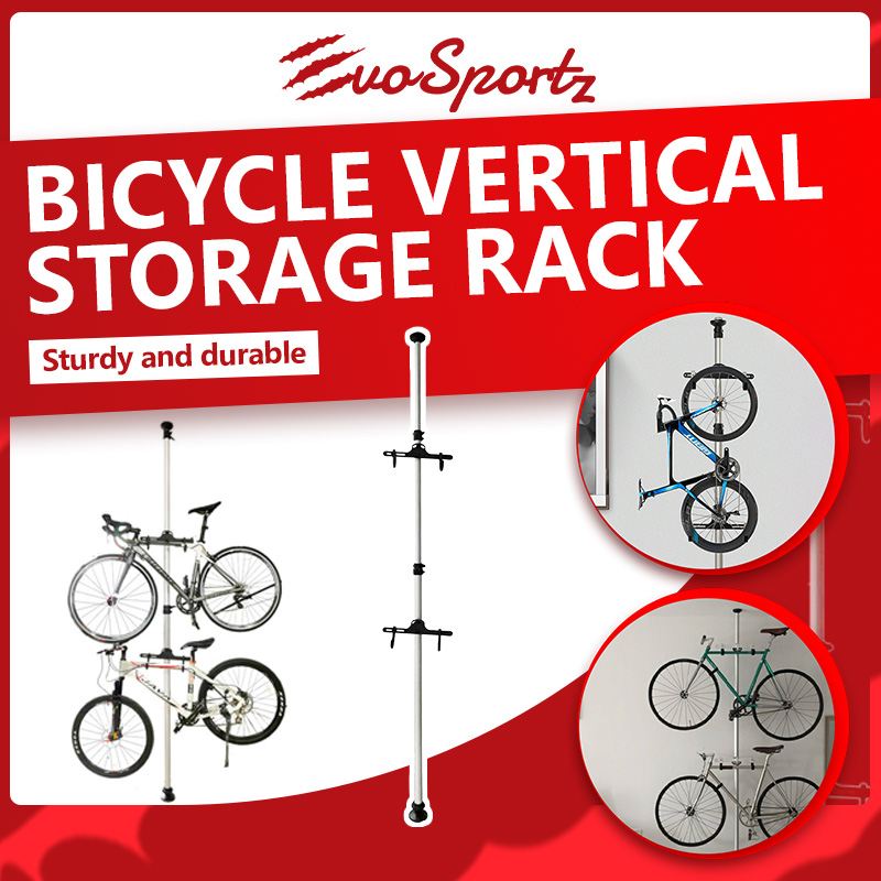 Bicycle Vertical Storage Rack EvoSportz Singapore