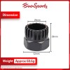 Bicycle Bottom Bracket Tool ES1341 - Black