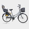 24 Inch Matte Grey Retro / Grey Seat