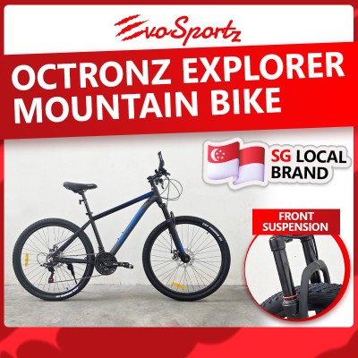 Octronz eXplorer Mountain Bike (X27 Black-Blue) Octronz eXplorer Mountain Bike (X27 Black-Blue)