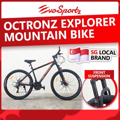Octronz eXplorer Mountain Bike (X27 Black-Orange) Octronz eXplorer Mountain Bike (X27 Black-Orange)