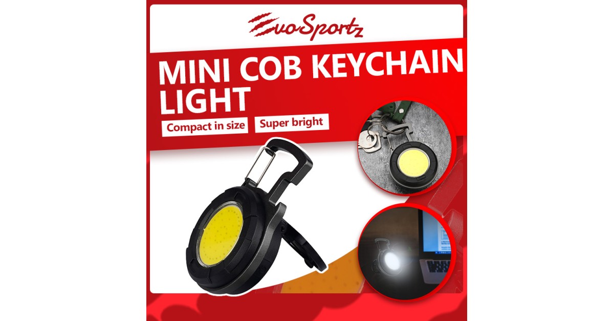 Mini COB Keychain Light YT877 EvoSportz Singapore