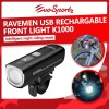 Ravemen USB Rechargeable Front Light K1000