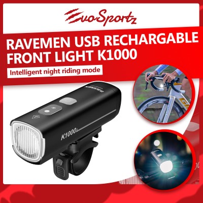 Ravemen USB Rechargeable Front Light K1000
